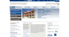 Desktop Screenshot of occourts.org