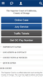 Mobile Screenshot of occourts.org